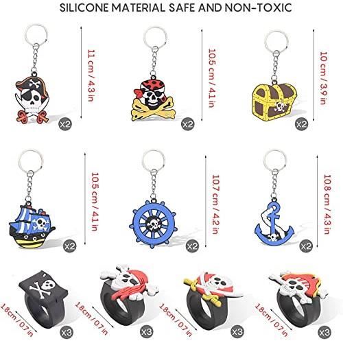 Eymobad Lot De 146 Petits Cadeaux De Fête De Pirate, Costume De Pirate