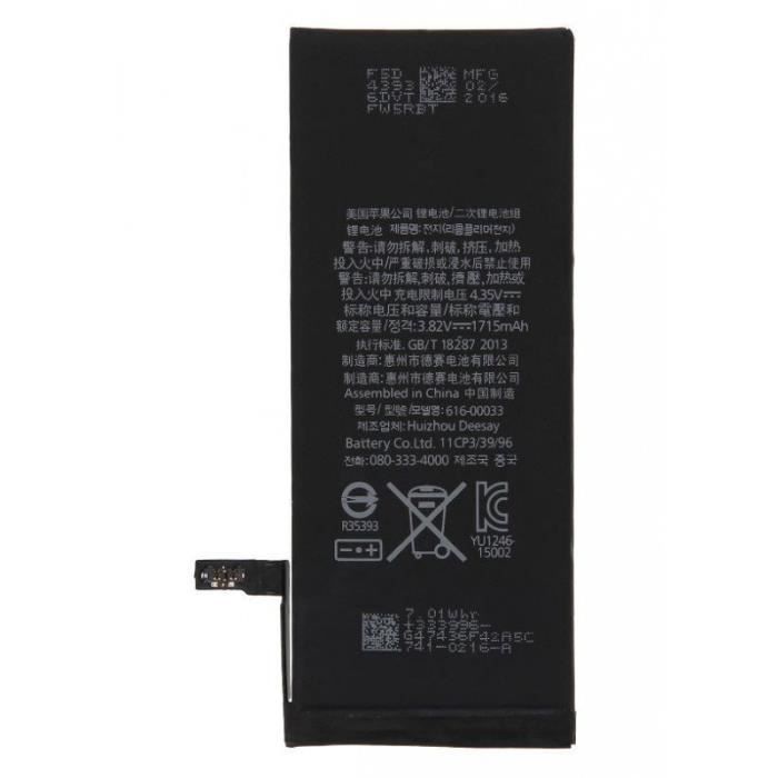 Batterie Pour IPhone X Interne 0 Cycle Haute Qualité + Adhésif