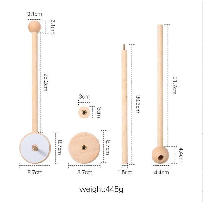 Support Mobile Pour Lit De Bébé - Arche Pour Accrocher Jouets, Boîtes à Musique (Sans Jouets Inclus) - 7