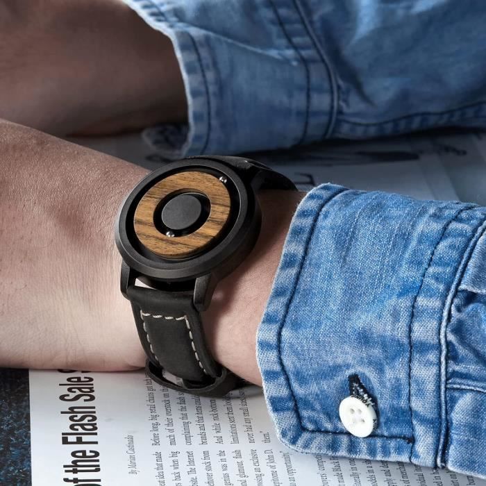 Montre en bois suisse shop
