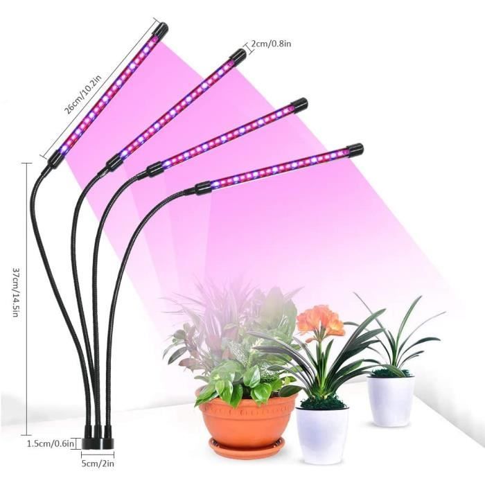 Lampe de Plante 80 LED Lampe de Croissance pour Plantes avec