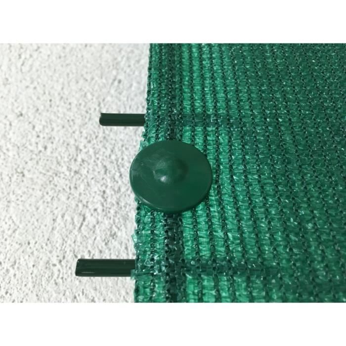 Clips de fixation pour brise vue EDENVISTA - diamètre tige 5mm - vert -  Cdiscount Jardin