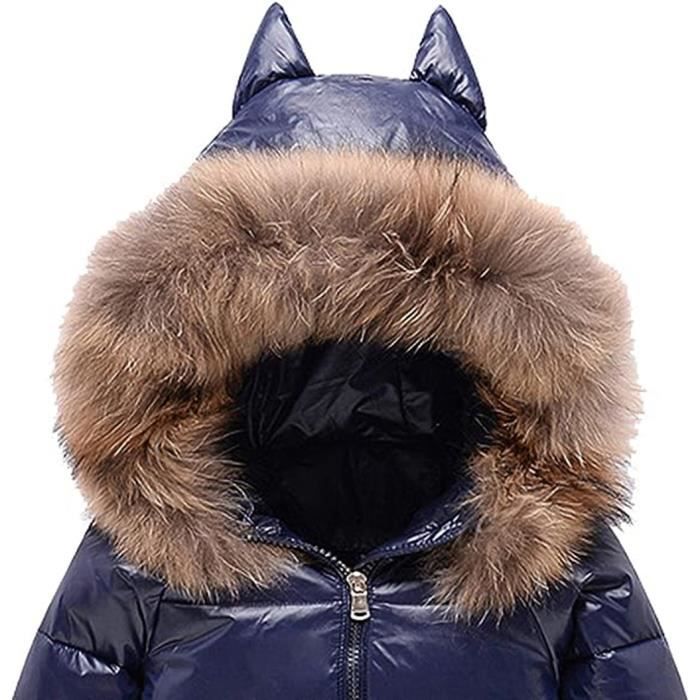 Combinaison de Ski B b Filles Veste de Duvet Capuche et