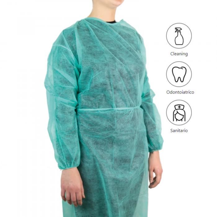 Blouse Jetable Antibacterienne De Classe I Medicale Ou En Visite Pour Patient Cdiscount Sante Mieux vivre