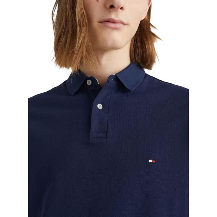 Polo Tommy Hilfiger 1985 Bleu Marine pour Homme Blue Cdiscount Pret a Porter