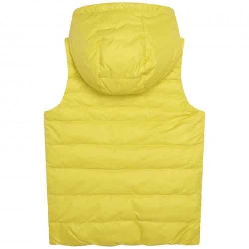 Doudoune sans manche junior Boss reversible Jaune Cdiscount Pret a Porter