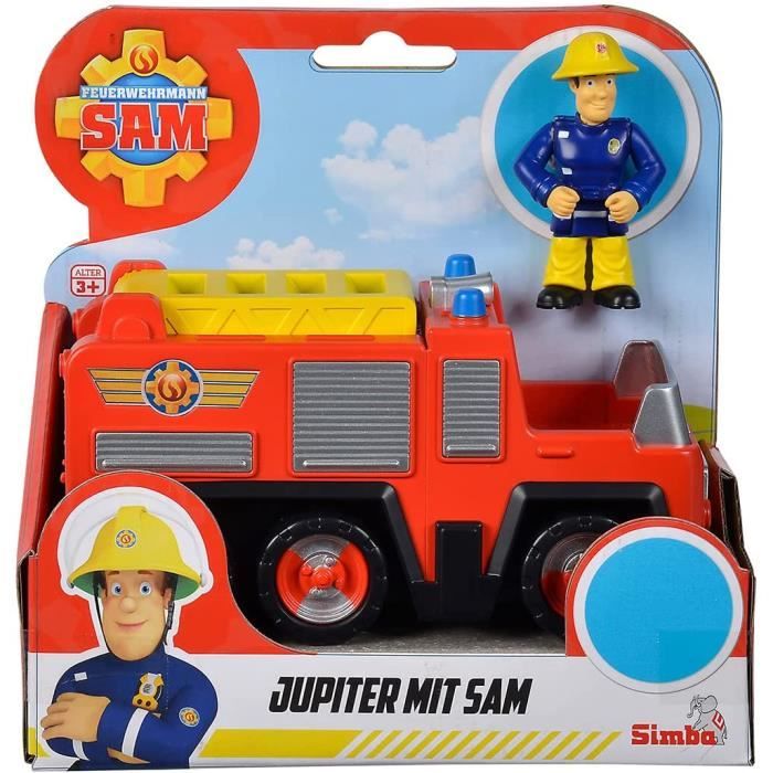 Camion Jupiter Sam le pompier SMOBY : Comparateur, Avis, Prix