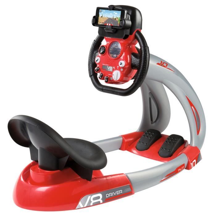 Simulateur de conduite pour enfant - siège baquet/effets sonores -  application pour téléphone - Cdiscount Jeux - Jouets