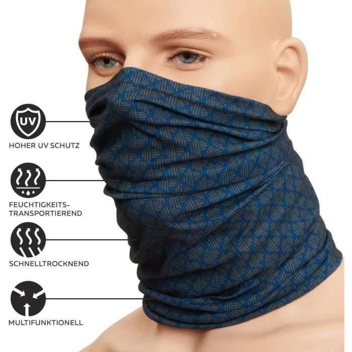 Echarpe Polaire Multifonction Tour De Cou Moto - Snood Echarpe Tube