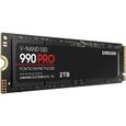SAMSUNG 990 Pro - Disque Dur SSD - 2 To - PCIeGen4.0 x4 - NVMe2.0 - M.2 2280-3