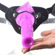 BH16883-MLSice jouets érotiques sangle sur coq amovible réglable harnais Animal chien gode loup pénis pour les - Type with Harne-3