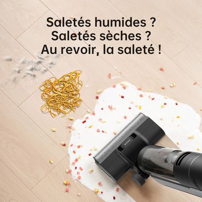 Brosse Autonettoyante Pour Aspirateur Dreame H12 Pro, H12 Dual, H13 Pro - Pour Sols Durs Et Humides