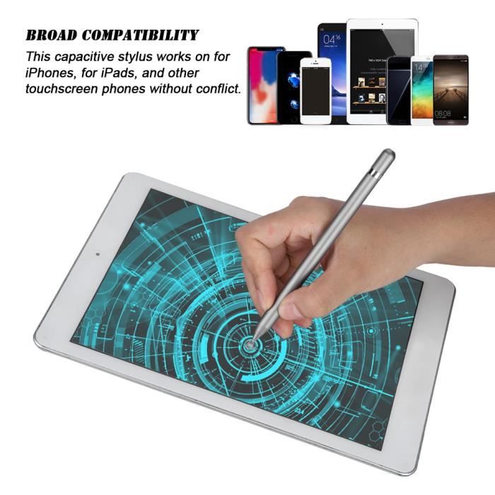 Acheter Stylet universel 2 en 1 pour tablette, accessoires de téléphone  portable, tablette de dessin, écran tactile capacitif, 1 pièce/2 pièces/4  pièces