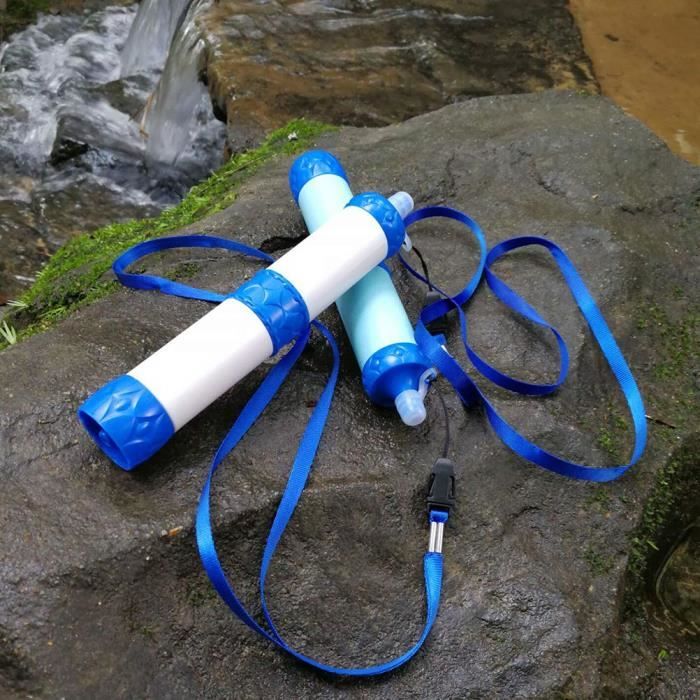 Purificateur D'eau Portable FIRST NEED Deluxe Avec Bidon Supplémentaire - Filtre à Eau De Randonnée, Neuf