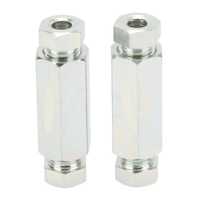 X AUTOHAUX Connecteur Rapide Carburant 9.89mm - Lot De 2 Pièces Pour Tuyau 8mm Nylon Et 9-10mm Caoutchouc