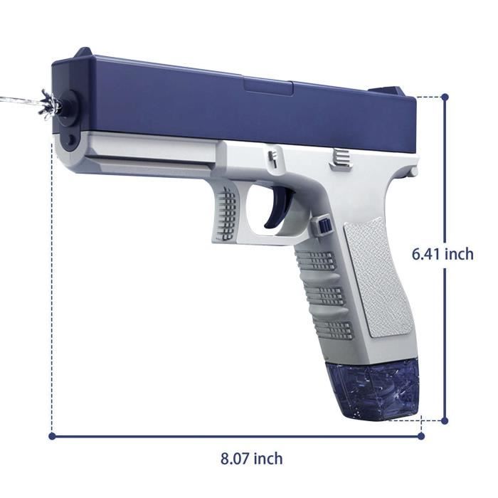 Pistolet à Eau électrique Puissant Balakaka | Portée 26-39 Pieds, Réservoir 500ml | Rechargeable, Pour Enfants Et Adultes