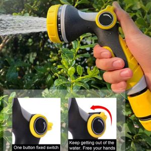 Tuyau D'Arrosage Spirale Extensible 7.5/10/20m - Avec Pistolet 7 Modes - Léger, Facile à Ranger
