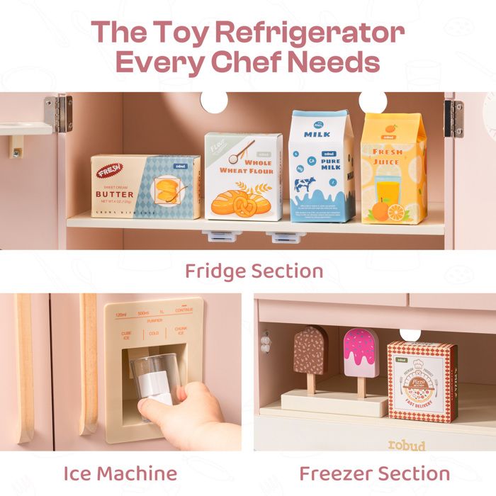 Enfants et tout-petits ensembles de jeu de cuisine ensemble de cuisine en bois jouet cadeau pour les enfants