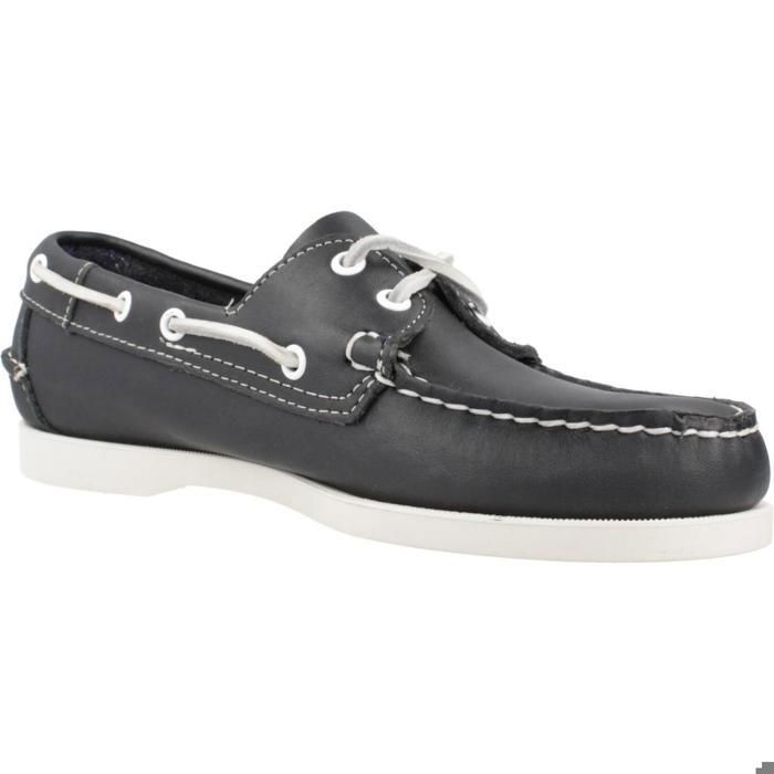 Chaussures bateaux Sebago Docksides Portland Navy Homme Cuir