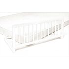 NIDALYS Barrière de lit LIVIA Bois 122 cm Blanche
