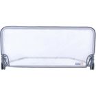 SAFETY 1ST Barrière de lit 90cm, 18 mois-5 ans, inclinable, Tissu lavable en maille, Auto-verrouillage, Gris/blanc