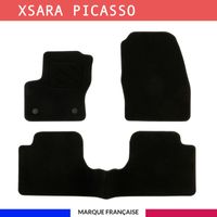 Tapis de voiture - Sur Mesure pour XSARA PICASSO - 3 pièces - Tapis de sol antidérapant