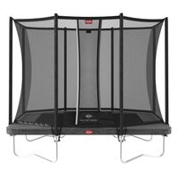 BERG - Trampoline Ultim Favorit trampoline Regular 280 cm grey+ Safety Net Comfort