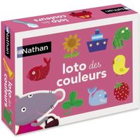 Loto des couleurs Nathan - jeu éducatif pour enfants de 2 ans et plus