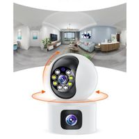 Caméra de vidéo surveillance WiFi, sécurité à domicile, webcam IP sans fil, moniteur bébé, nuit intérieure Surveillance Camera
