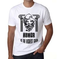 Homme Tee-Shirt L'Humour Est Le Bien Suprême – Humor Is The Highest Good – T-Shirt Vintage