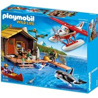 Playmobil - La vie au port - 5039 Cabane Du Pêcheur Hydravion & Orque - Mixte - A partir de 4 ans