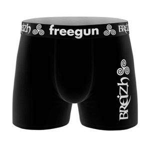 FREEGUN Confezione Da 3 Boxer Uomo In Microfibra - Motivo Bandana Paisley, Fodera In Cotone, Rugby Nazionale