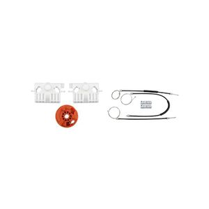 Kit De Réparation Lève-vitre Pour Renault Megane 2 Cabriolet - Côté Avant Droit - LST Neuf