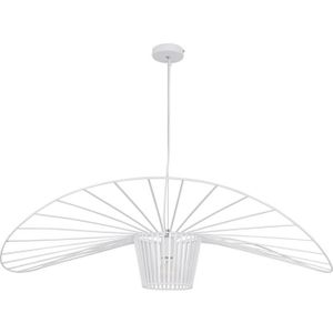 LUSTRE ET SUSPENSION Lampe à suspension Vertice - Métal - 80cm Blanc