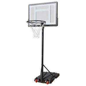 PANIER DE BASKET-BALL Panier de Basket- Panier de basket sur pied 82*58*245cm - Panier de basket enfants et adulte - Laizere