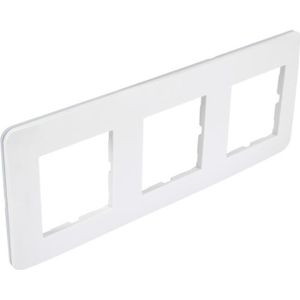 DEBFLEX Interrupteur-Cache Electrique Plastique-Prise Murale Gamme  Casual/Plaque Simple-Blanc Brillant 742001 : : Bricolage