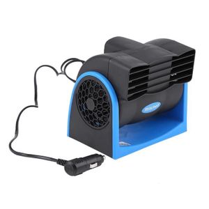VENTILATEUR LIU-7549509557187-Ventilateur électrique de voiture Ventilateur d'air silencieux à vitesse réglable du ventilateur électrique 12V du