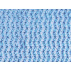 ECHAFAUDAGE Filet échafaudage 50g/m² - Léger - Mailles triangulaires Bleu 2,57m x 20m