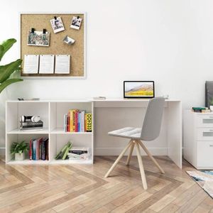 Bureau D Angle Alkor Imitation Chene Et Noir Achat Vente Pas Cher