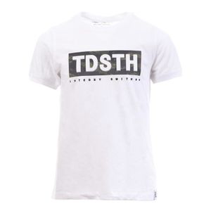 T-SHIRT T-shirt Blanc Garçon Teddy Smith Sims