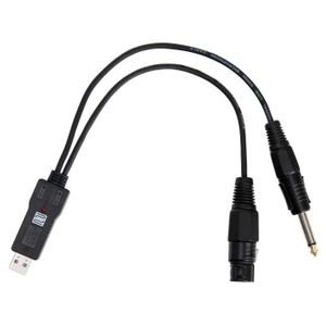 ENREGISTREUR Pronomic UXLRJ USB-XLR jack interface audio