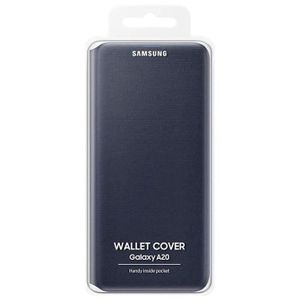 HOUSSE - ÉTUI Flip Wallet Galaxy A20e Noir