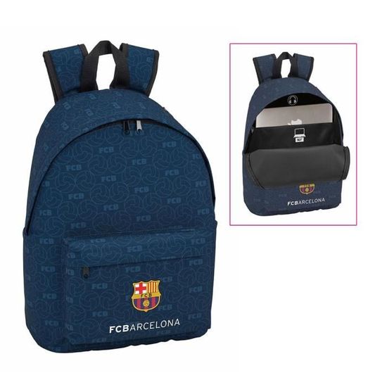 Cahier De Texte FC Barcelone Enfant - Format 15.5x21.5 Cm - Couverture Souple Grenat - Agenda Scolaire Du Lundi Au Samedi