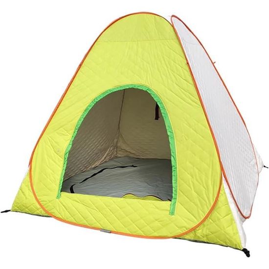 Relaxdays Abri De Pêche Avec Paroi Latérale - Parapluie Pêcheur Réglable Vert - Protection Tous Temps