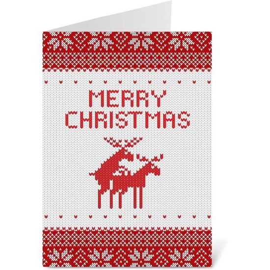 Crashing Santa Reindeer Animated Christmas, Décoration