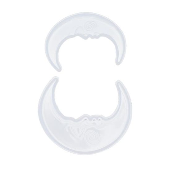 Moule En Silicone Chat Sur La Lune Pour Résine époxy - DIY Bijoux, Décoration Créative