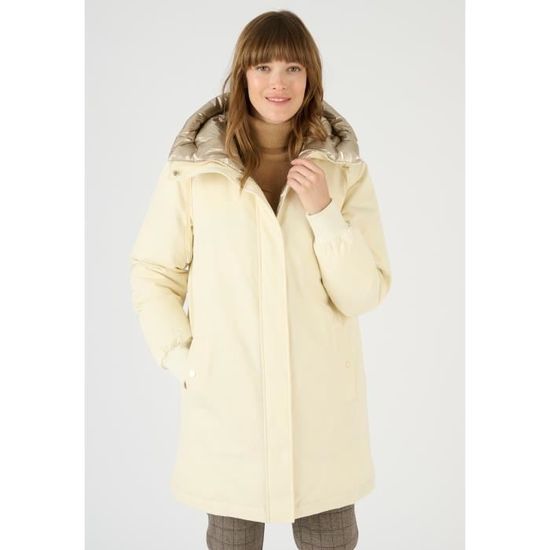 Parka Damart Parka r versible Coloris Dor Ecru