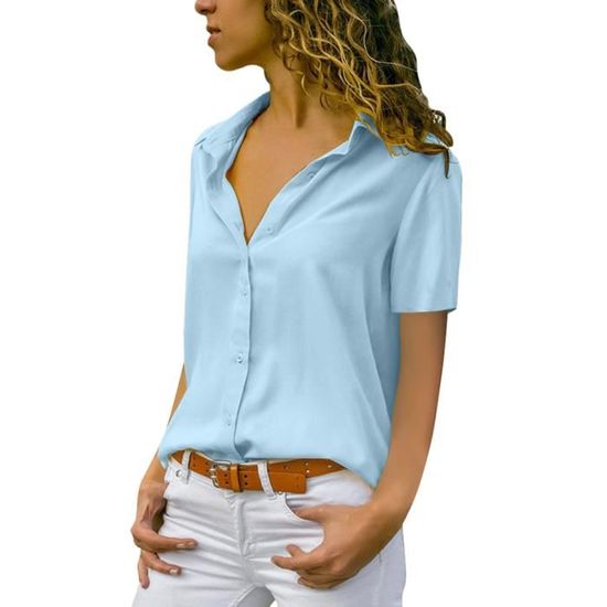 Chemisier Femme Topshop En Mousseline - Taille 8 (équivalent 36) - Occasion Très Bon état