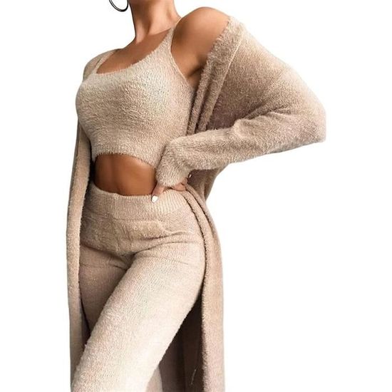 Pyjama Combinaison Polaire, Moelleux Et Chaud Pour Femme • Moment Cocooning