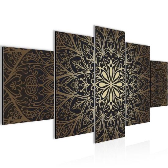 Happilax Décoration Murale Mandala - Décoration En Métal